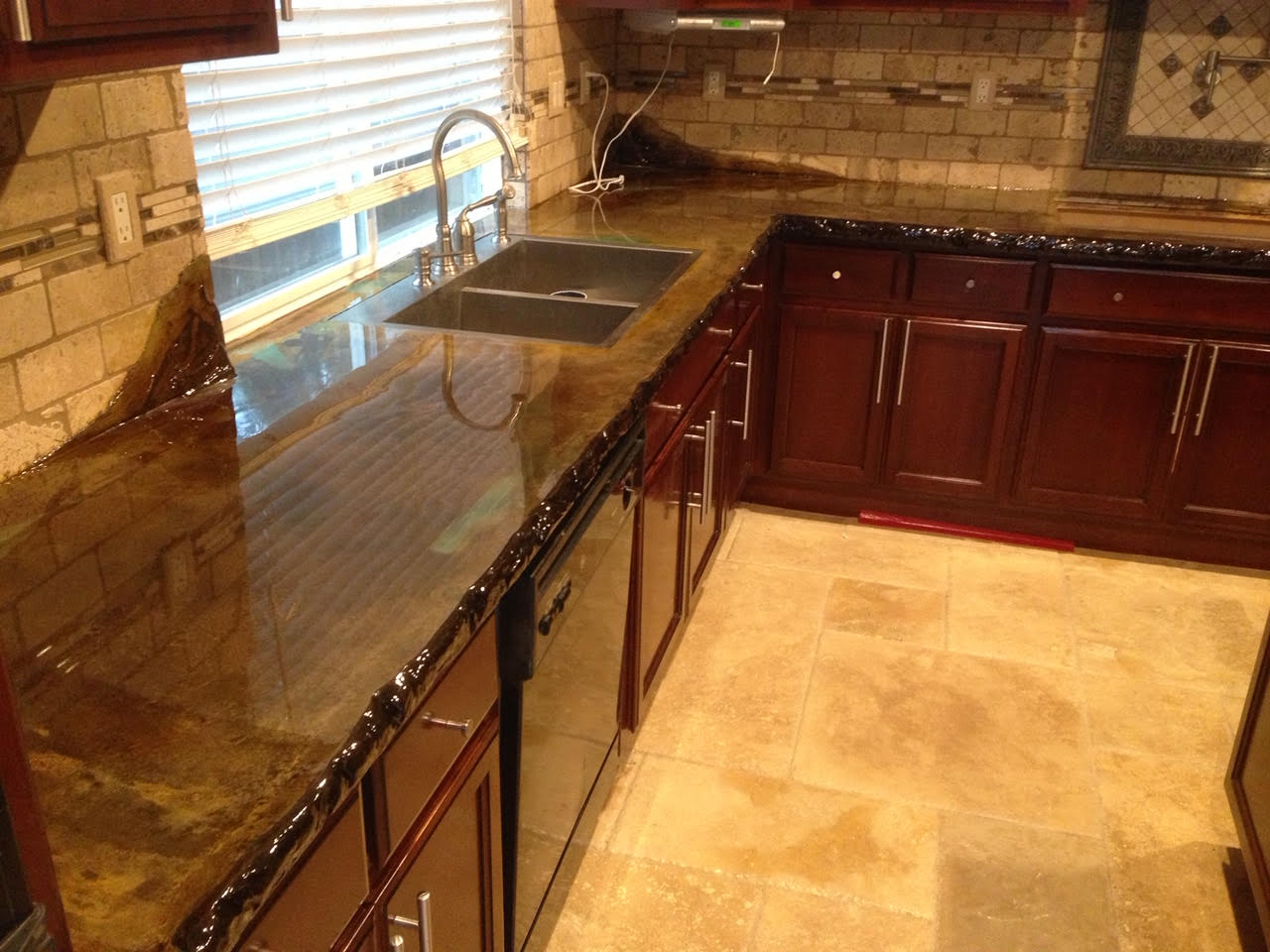 Residential Epoxy Flooring Contractor Kitchens Counter Tops